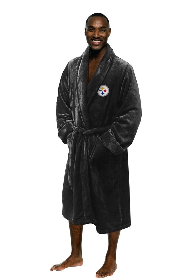 Pittsburgh Steelers Bathrobe, , on-hover image number 1