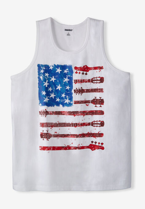 Americana Tank by Liberty Blues®, GUITAR FLAG, hi-res image number null