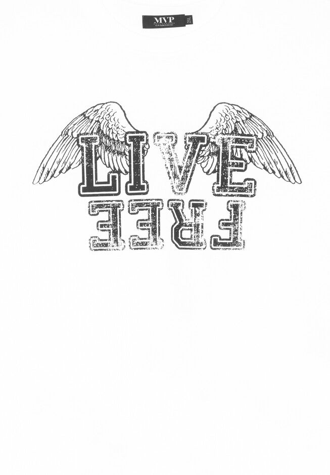 Live Free Print T-Shirt, , alternate image number 2