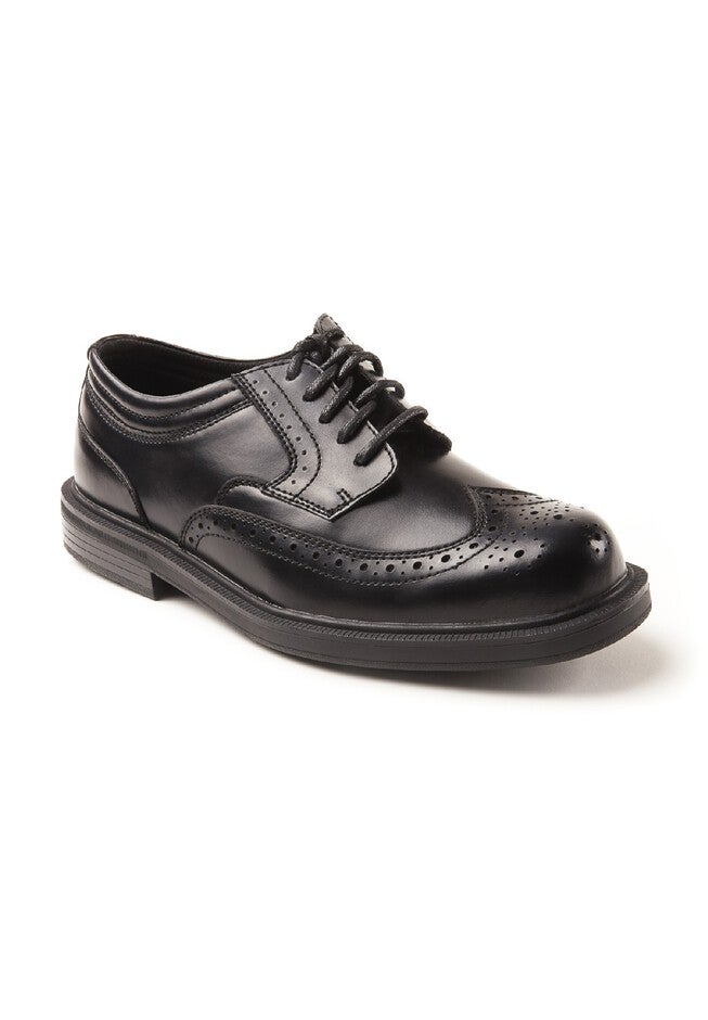 Deer Stags® Tribune Wingtip Dress Shoes, BLACK, hi-res image number null