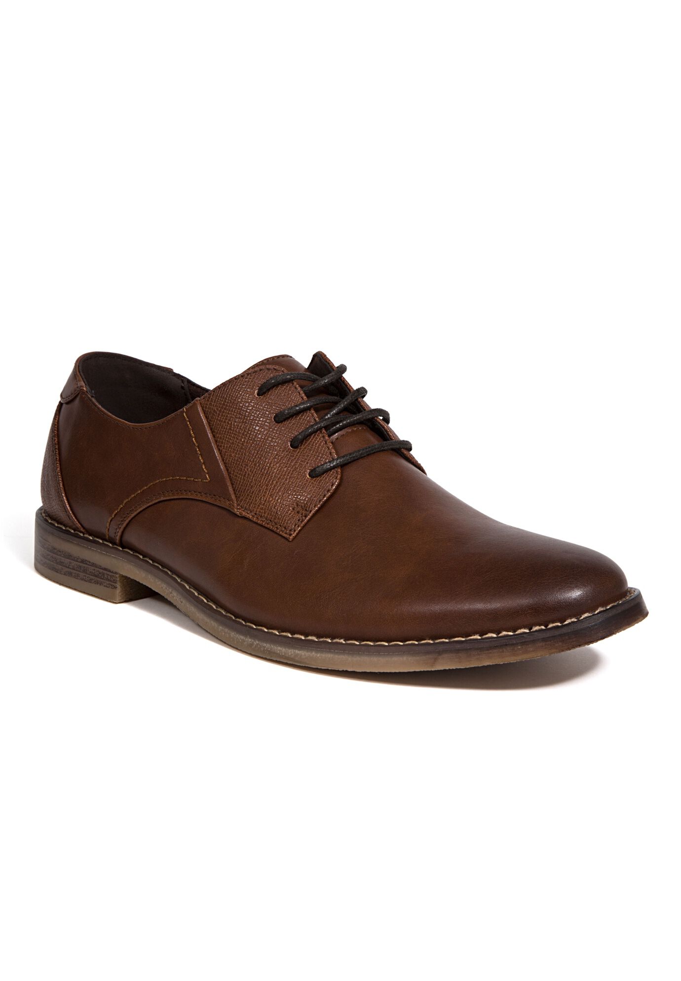 Matthew Oxford Shoes with Memory Foam Brown King Size