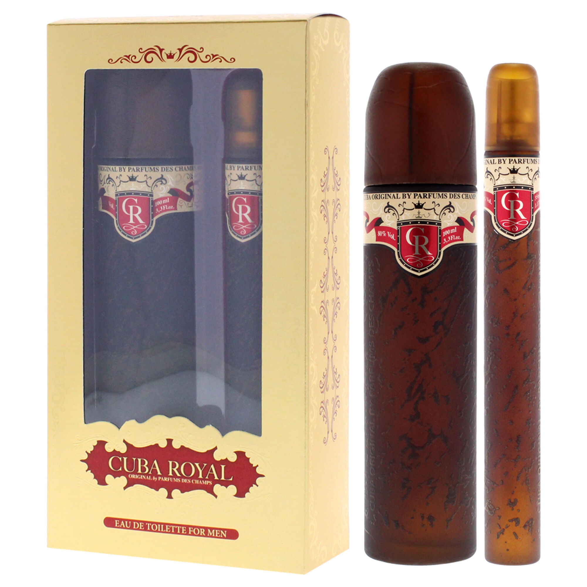 Cuba Royal by Cuba for Men - 2 Pc Gift Set 3.3oz EDT Spray, 1.17oz EDT Spray, See Description, alternate image number 2