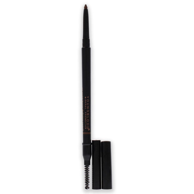 On Point Brow Defining Pencil - Soft Brown by Youngblood for Women - 0.012 oz Eyebrow Pencil, , alternate image number null