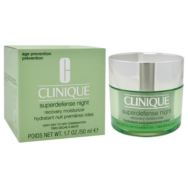 Superdefense Night Recovery Moisturizer by Clinique for Unisex - 1.7 oz Moisturizer, See Description, alternate image number 1