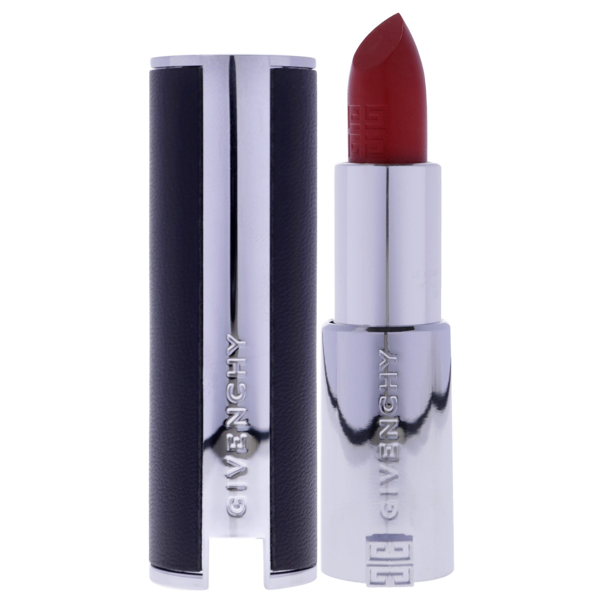 Le Rouge Interdit Intense Silk Lipstick - 306 Carmin Escarpin by Givenchy for Women - 0.12 oz Lipstick, See Description, alternate image number 4