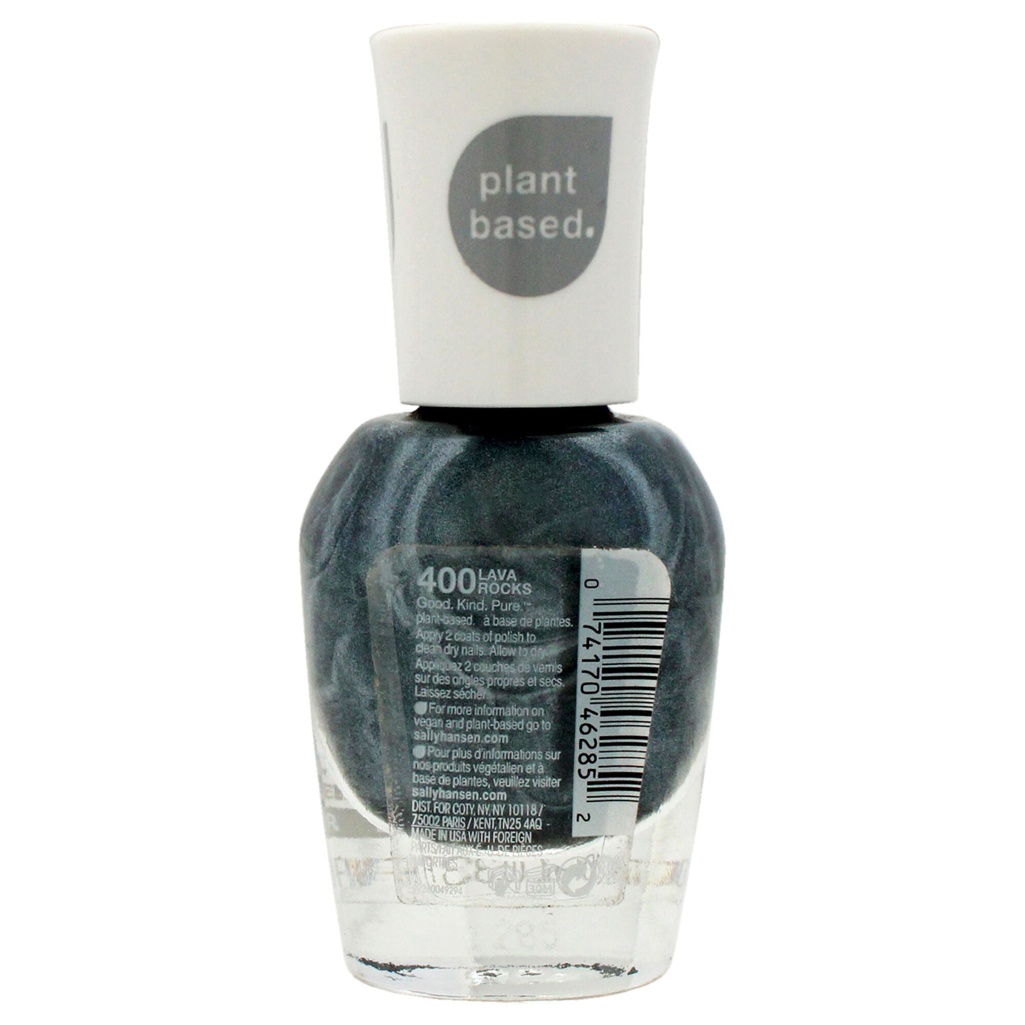 Good Kind Pure Vegan - 400 Lava Rocks by Sally Hansen for Women - 0.33 oz Nail Polish, Black, alternate image number 1