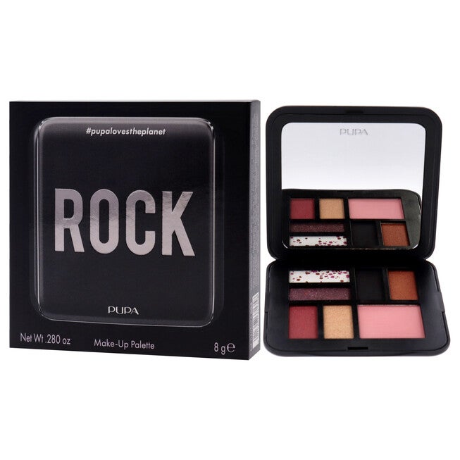 Make-Up Palette - 004 Rock by Pupa Milano for Women - 0.280 oz Makeup, NA, alternate image number null