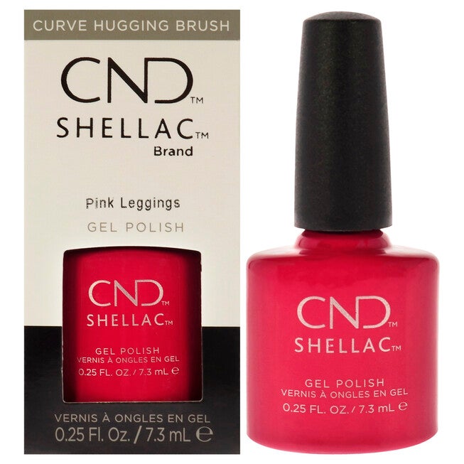 Shellac Nail Color - Pink Leggings by CND for Women - 0.25 oz Nail Polish, NA, hi-res image number null