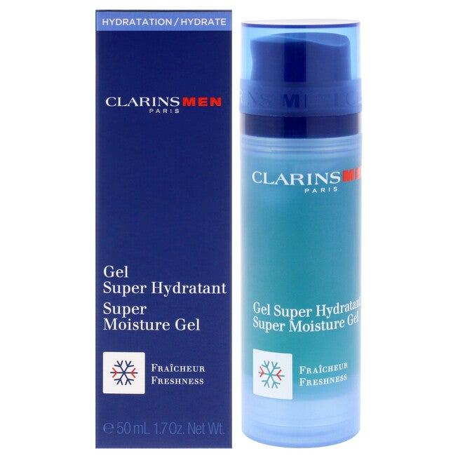 Men Super Moisture Gel by Clarins for Men - 1.7 oz Gel, NA, hi-res image number null