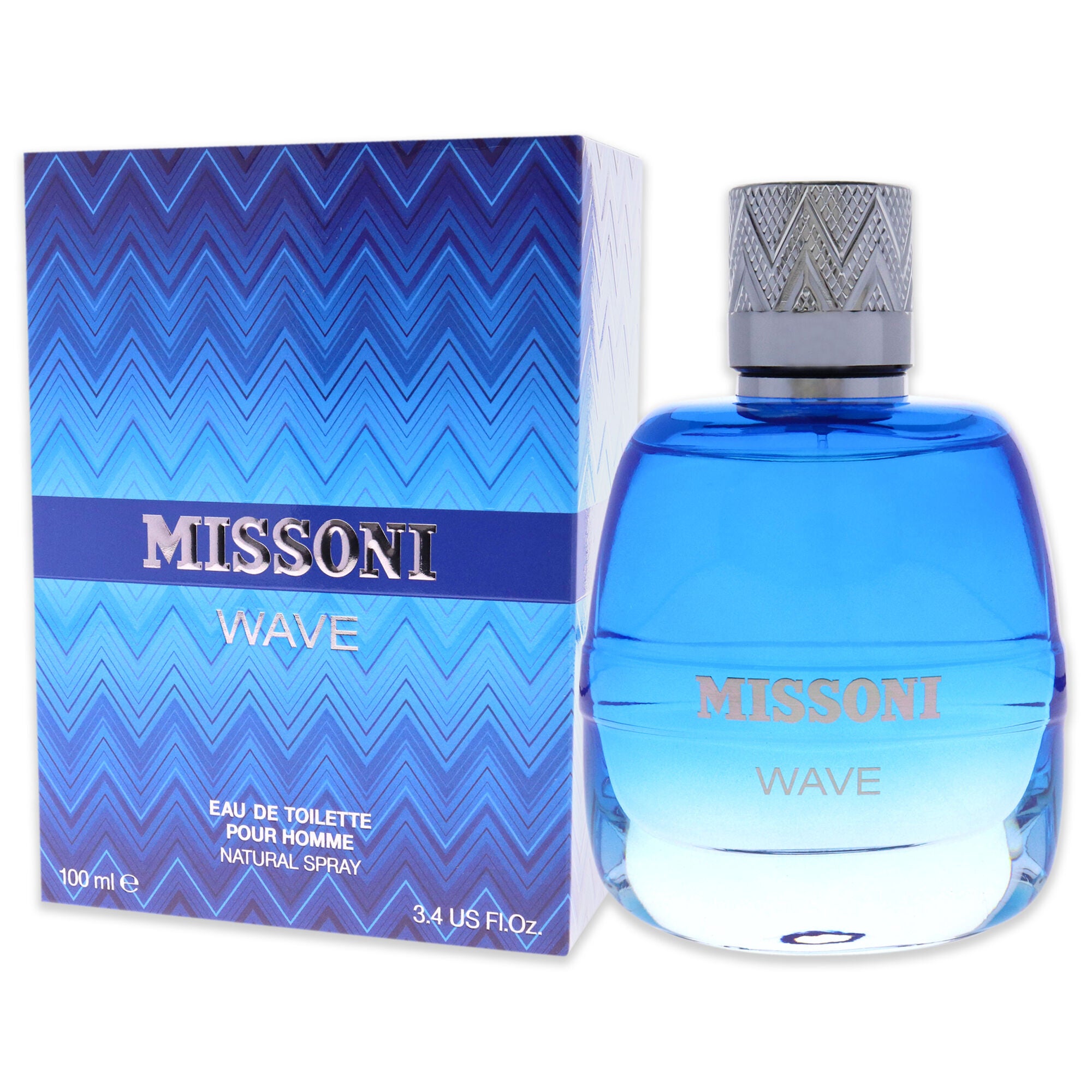 Missoni Wave by Missoni for Men - 3.4 oz EDT Spray, See Description, alternate image number 3