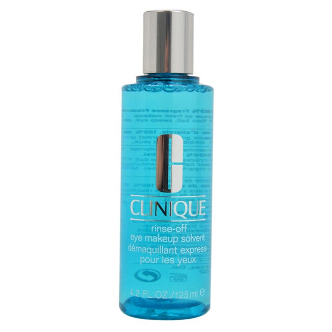 Rinse Off Eye Makeup Solvent by Clinique for Unisex - 4.2 oz Makeup Remover, , alternate image number null