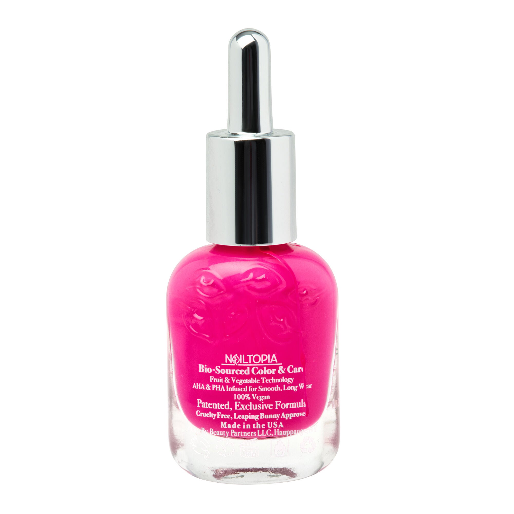 Bio-Sourced Chip Free Nail Lacquer - Birds of Paradise by Nailtopia for Women - 0.41 oz Nail Polish, See Description, alternate image number 1