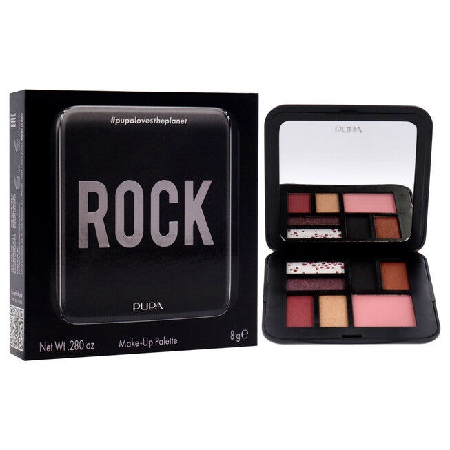 Make-Up Palette - 004 Rock by Pupa Milano for Women - 0.280 oz Makeup, NA, alternate image number null
