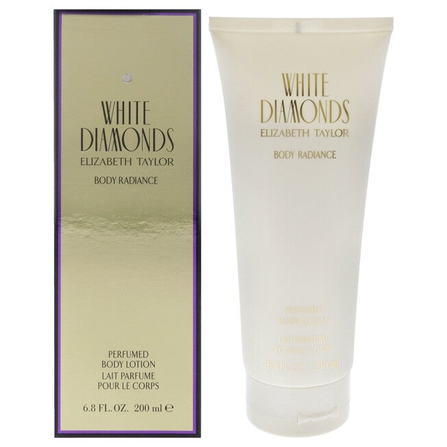 White Diamonds by Elizabeth Taylor for Women - 6.8 oz Body Lotion, See Description, hi-res image number 0
