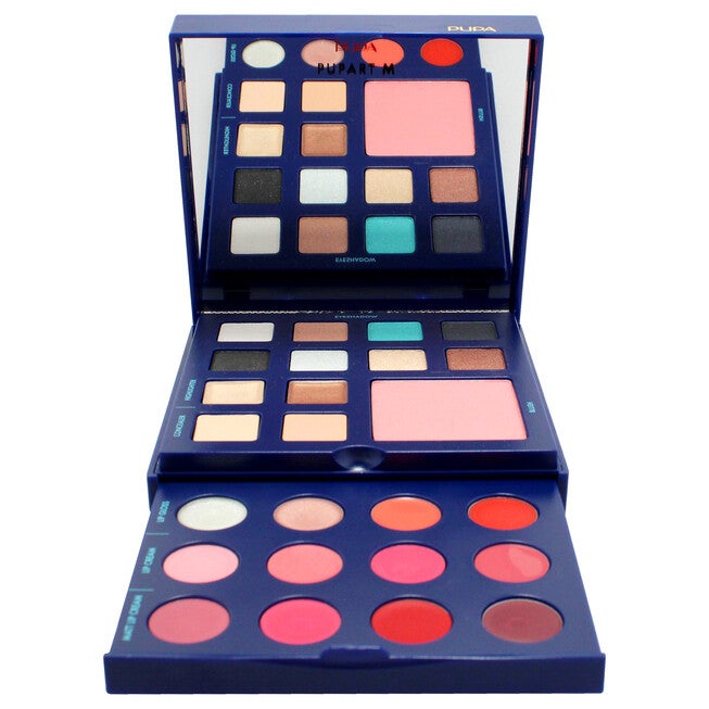 Pupart M Make-Up Palette - 004 Blue by Pupa Milano for Women - 0.66 oz Makeup, NA, alternate image number null