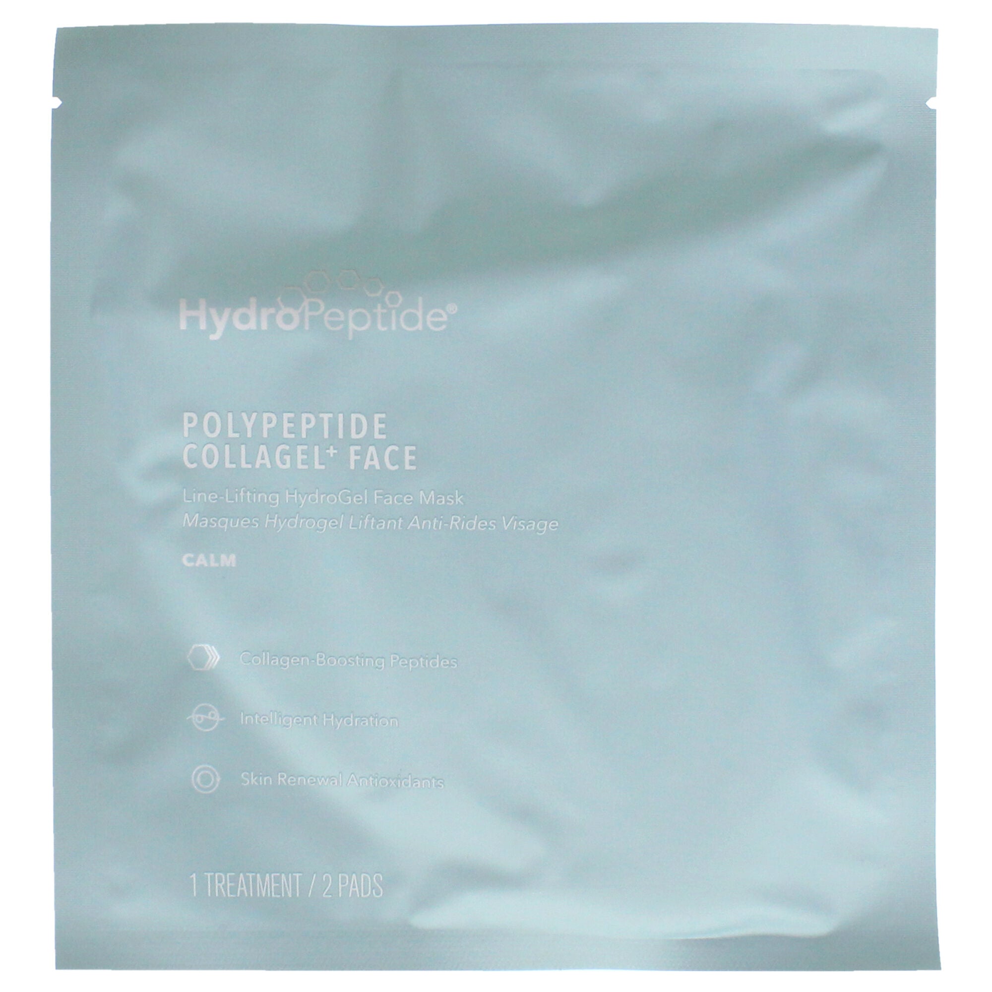 Polypeptide Collagel Plus Line Lifting Hydrogel Mask For Face by Hydropeptide for Unisex - 4 Pc Treatment, See Description, alternate image number 4