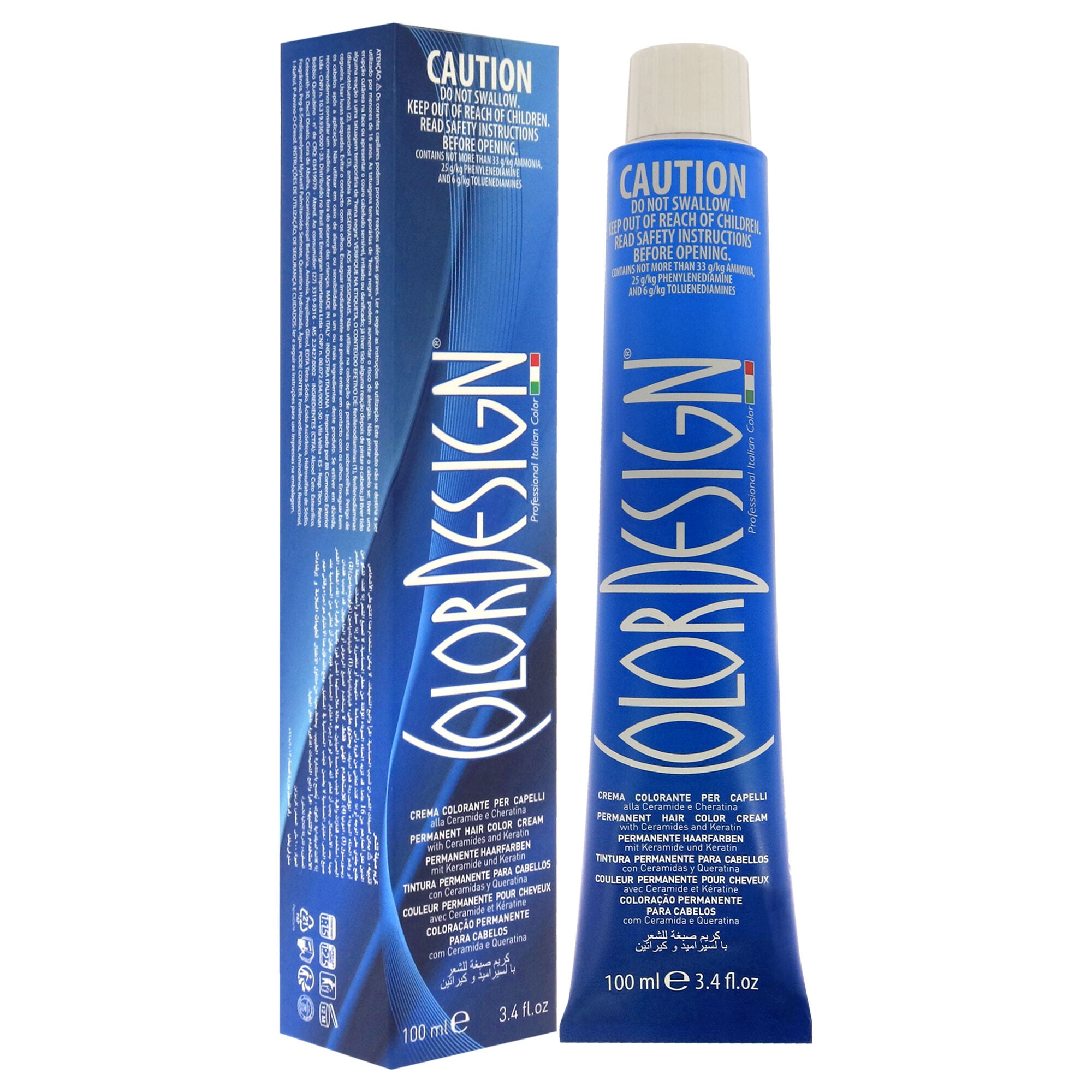 Permanent Hair Color - 4.0 4NN Extra Intensive Brown by ColorDesign for Unisex - 3.4 oz Hair Color, See Description, alternate image number 2