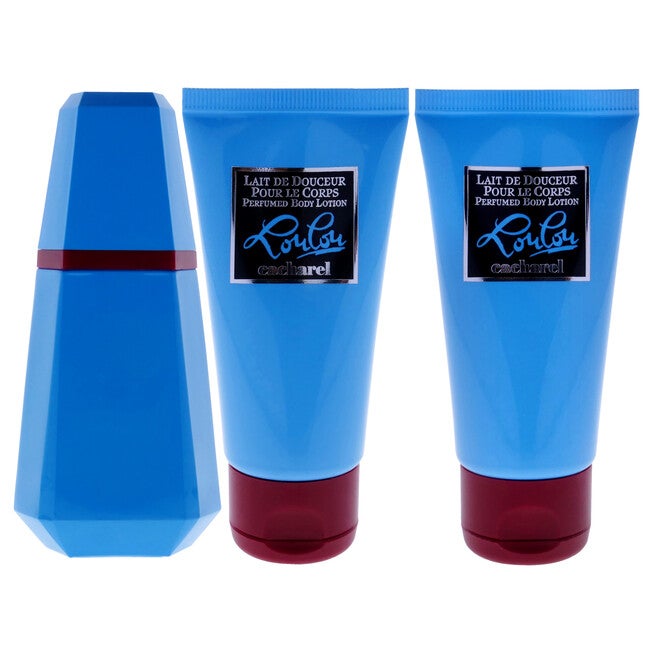 Lou Lou by Cacharel for Women - 3 Pc Gift Set 1.7oz EDP Spray, 1.7oz Body Lotion, 1.7oz Body Lotion, NA, alternate image number null