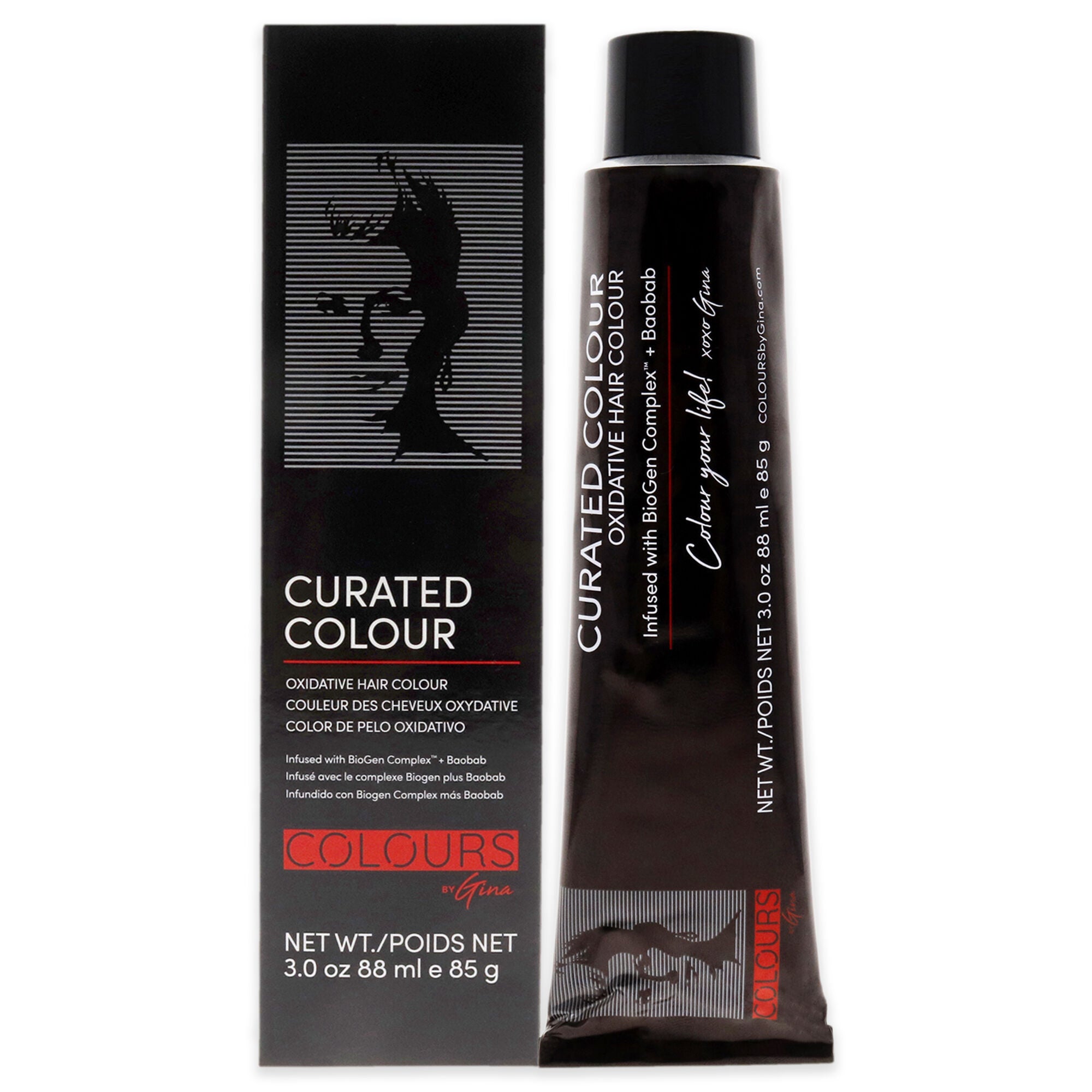 Curated Colour - 6.3-6G Dark Golden Blonde by Colours By Gina for Unisex - 3 oz Hair Color, See Description, hi-res image number 0