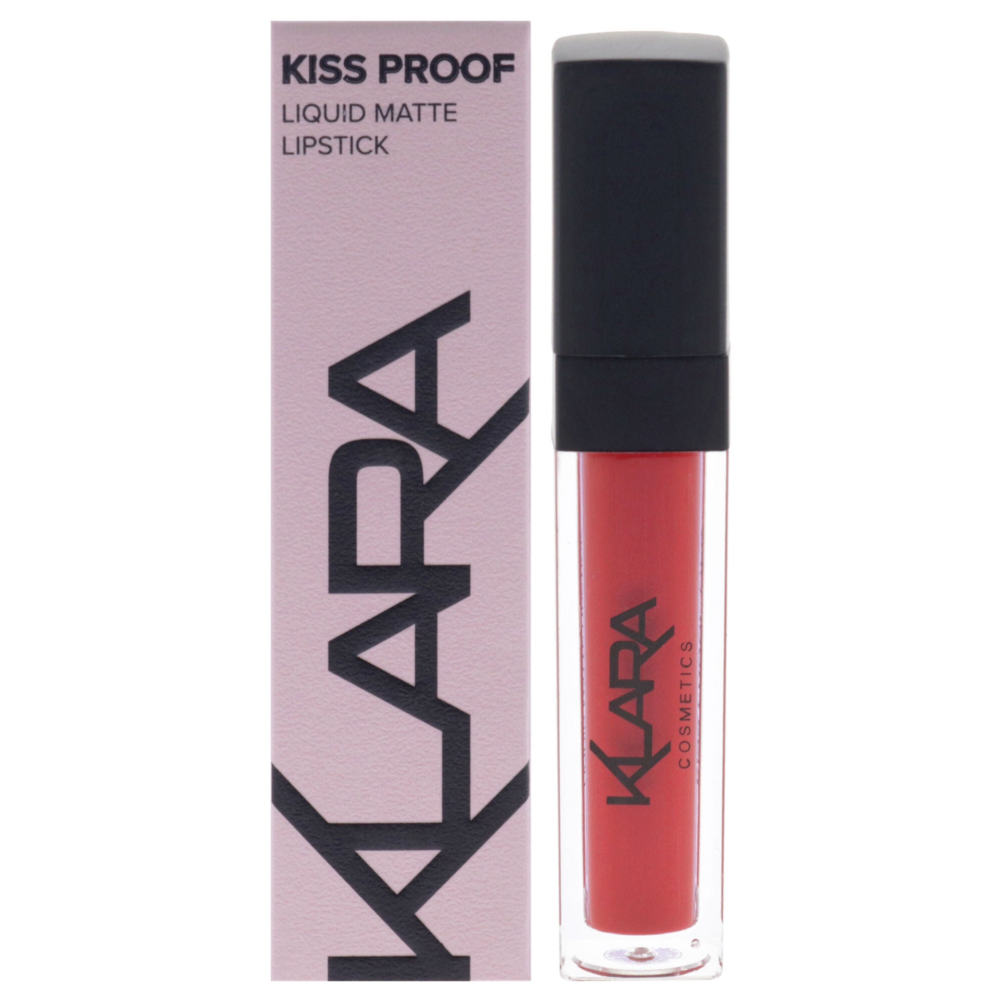 Kiss Proof Lipstick Liquid Matte - 5 Flaming Red by Klara for Women - 0.27 oz Lipstick, See Description, hi-res image number 0