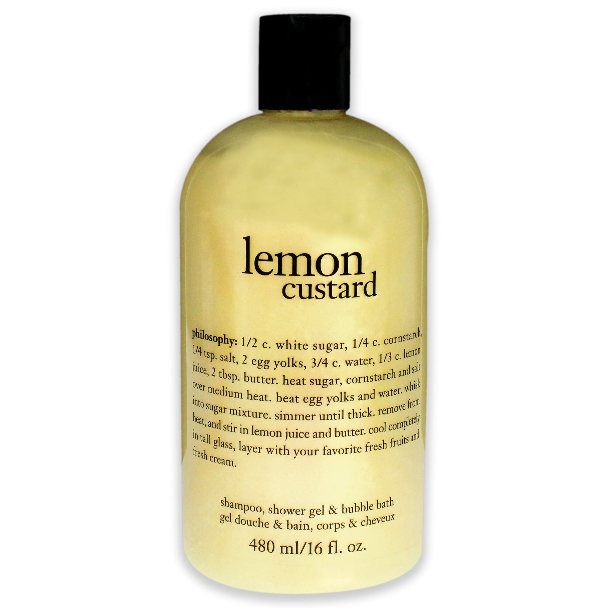 "Lemon Custard Shampoo, Shower Gel and Bubble Bath by Philosophy for Women - 16 oz Shower Gel", , alternate image number 4