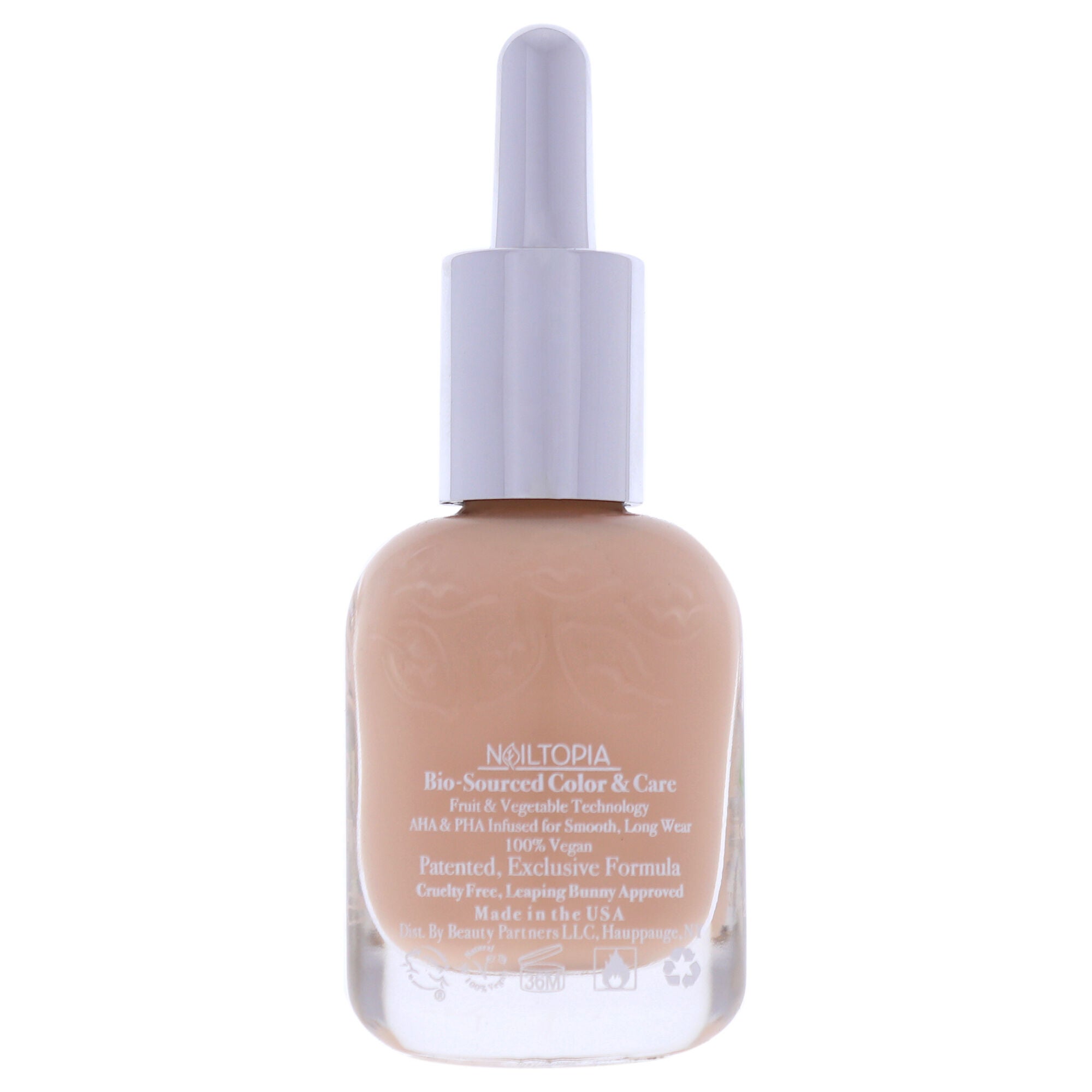 Bio-Sourced Chip Free Nail Lacquer - Champagne Dreams by Nailtopia for Women - 0.41 oz Nail Polish, See Description, alternate image number 4