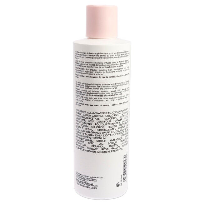 Delicate Volumizing Shampoo with Rose Extracts by Christophe Robin for Unisex - 8.4 oz Shampoo, NA, alternate image number null
