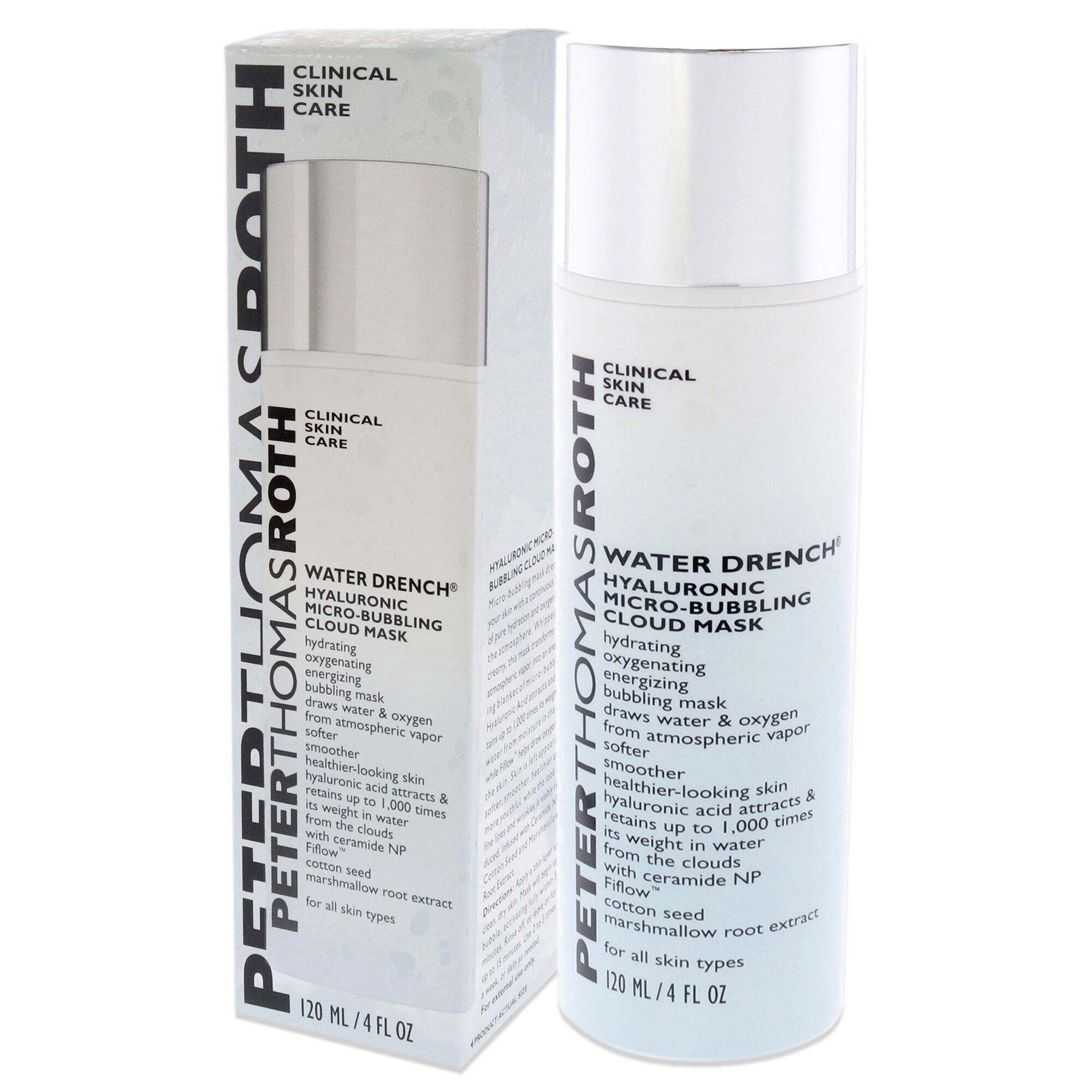 Water Drench Hyaluronic Micro-Bubbling Cloud Mask by Peter Thomas Roth for Women - 4 oz Mask, , alternate image number 8