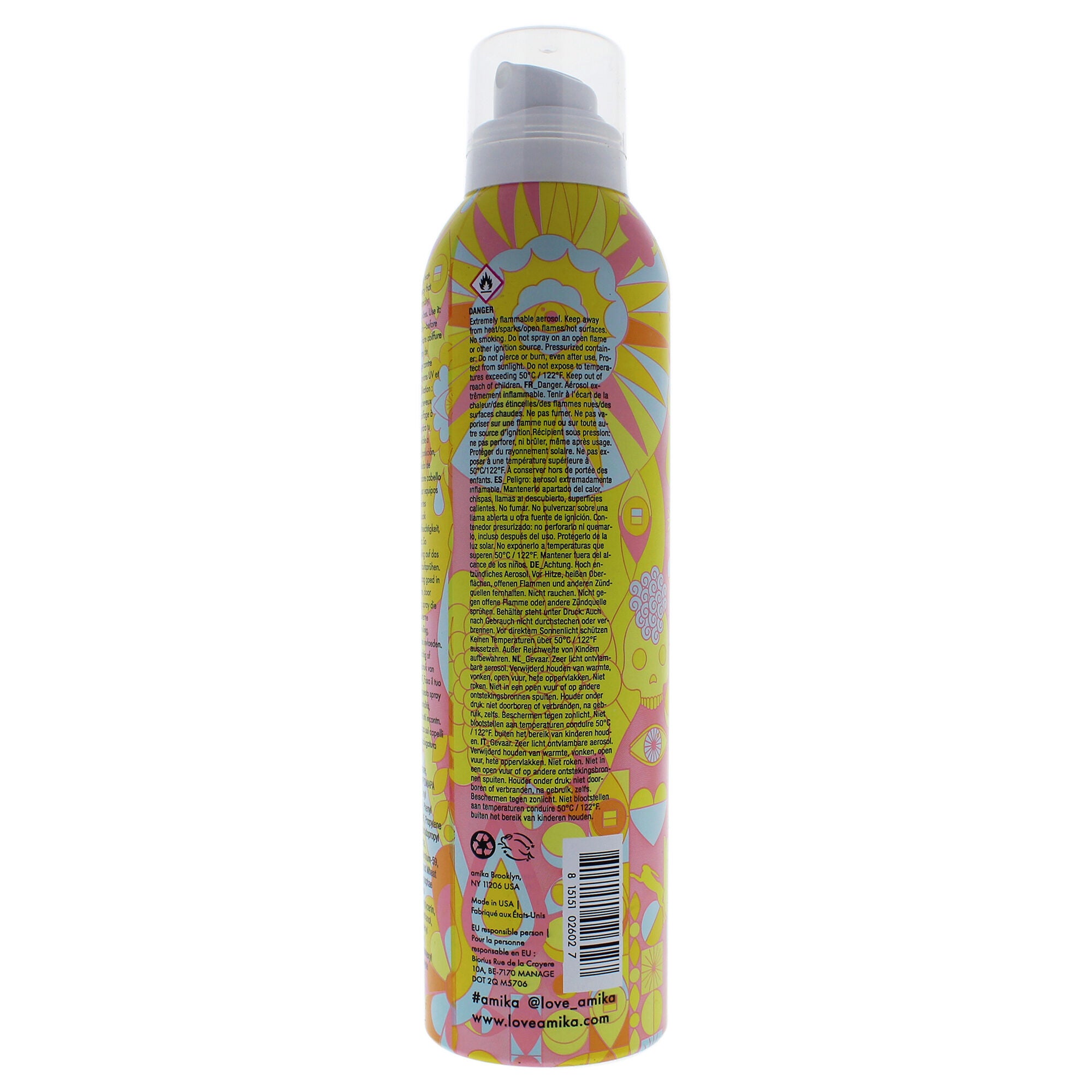 The Shield Anti-Humidity Spray by Amika for Unisex - 5.3 oz Hairspray, See Description, alternate image number 2