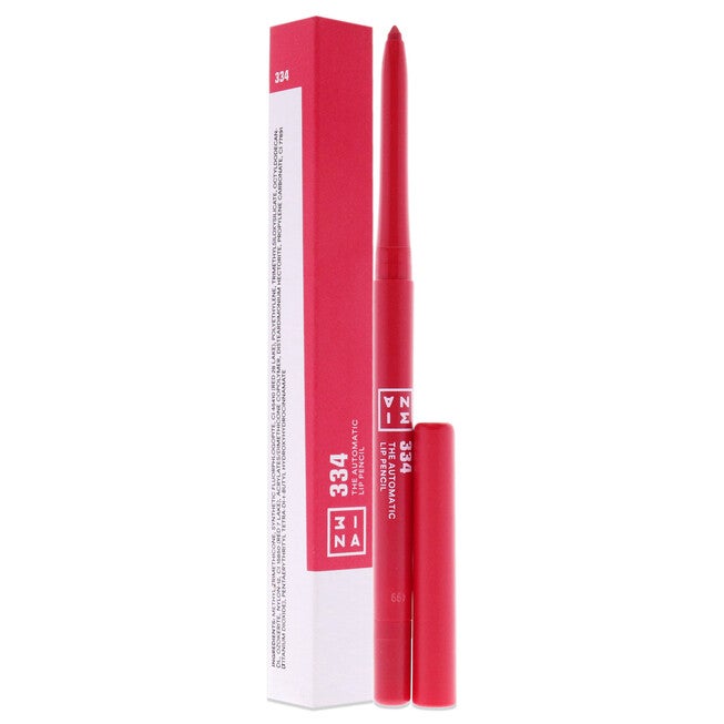 The Automatic Lip Pencil - 334 by 3INA for Women - 0.01 oz Lip Pencil, , alternate image number null