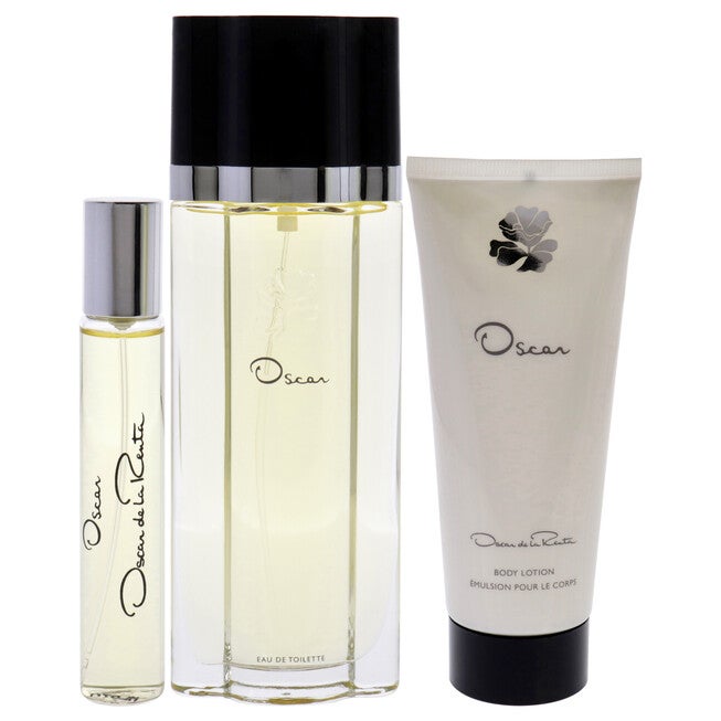 Oscar De La Renta by Oscar De La Renta for Women - 3 Pc Gift Set 3.4oz EDT Spray, 0.5oz EDT Spray, 3.4oz Body Lotion, , alternate image number null
