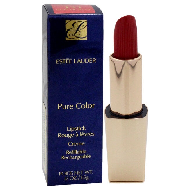 Pure Color Creme Lipstick - 131 Bois De Rose by Estee Lauder for Women - 0.12 oz Lipstick (Refillable), , alternate image number null