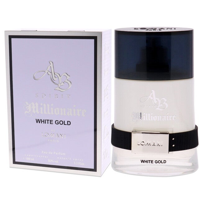 Spirit Millionaire White Gold by Lomani for Men - 3.3 oz EDP Spray, NA, alternate image number null