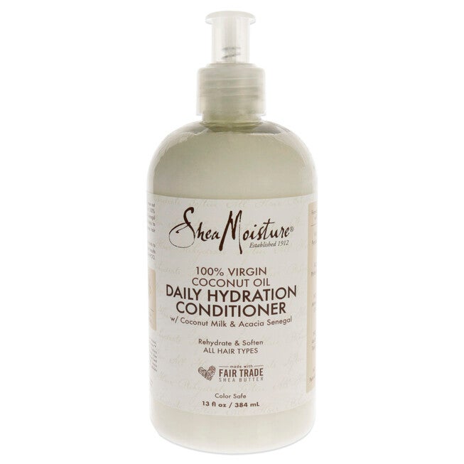 100 Percent Virgin Coconut Oil Daily Hydration Conditioner by Shea Moisture for Unisex - 13 oz Conditioner, NA, hi-res image number null