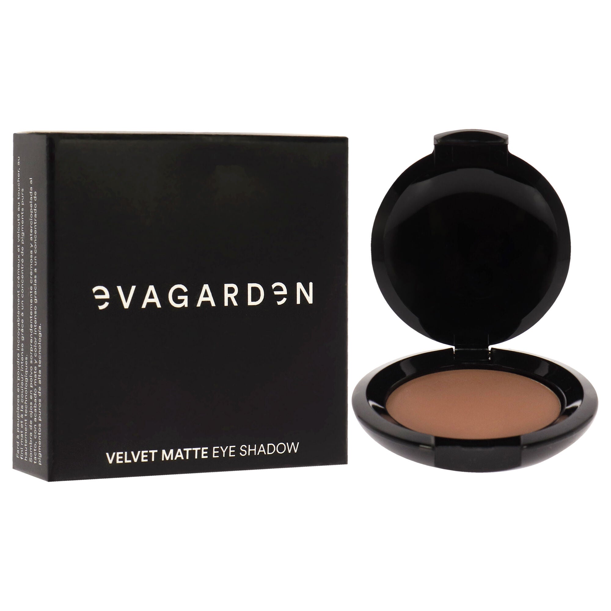 Velvet Matte Eye Shadow - 120 Tanning Brown by Evagarden for Women - 0.08 oz Eye Shadow, See Description, alternate image number 2