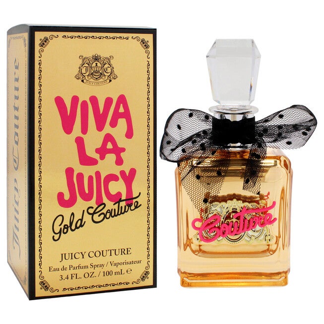 Viva La Juicy Gold Couture by Juicy Couture for Women - 3.4 oz EDP Spray, , alternate image number null
