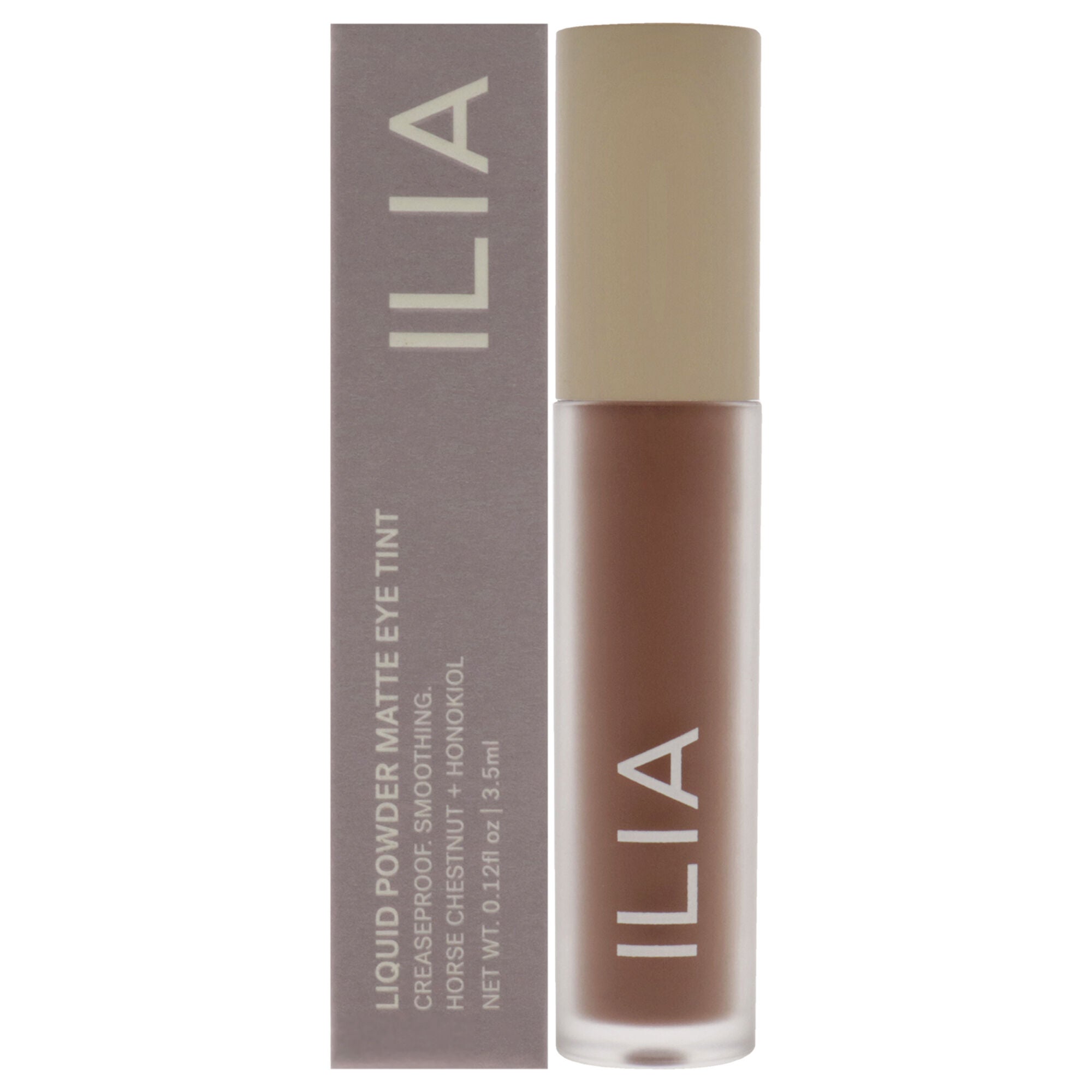 Liquid Powder Matte Eye Tint - Tannin by ILIA Beauty for Women - 0.12 oz Eye Shadow, See Description, hi-res image number 0