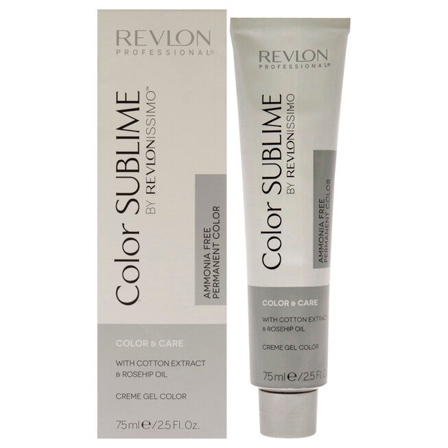 Revlonissimo Color Sublime - 5.41 Light Copper Ash Brown by Revlon for Unisex - 2.5 oz Hair Color, NA, hi-res image number null