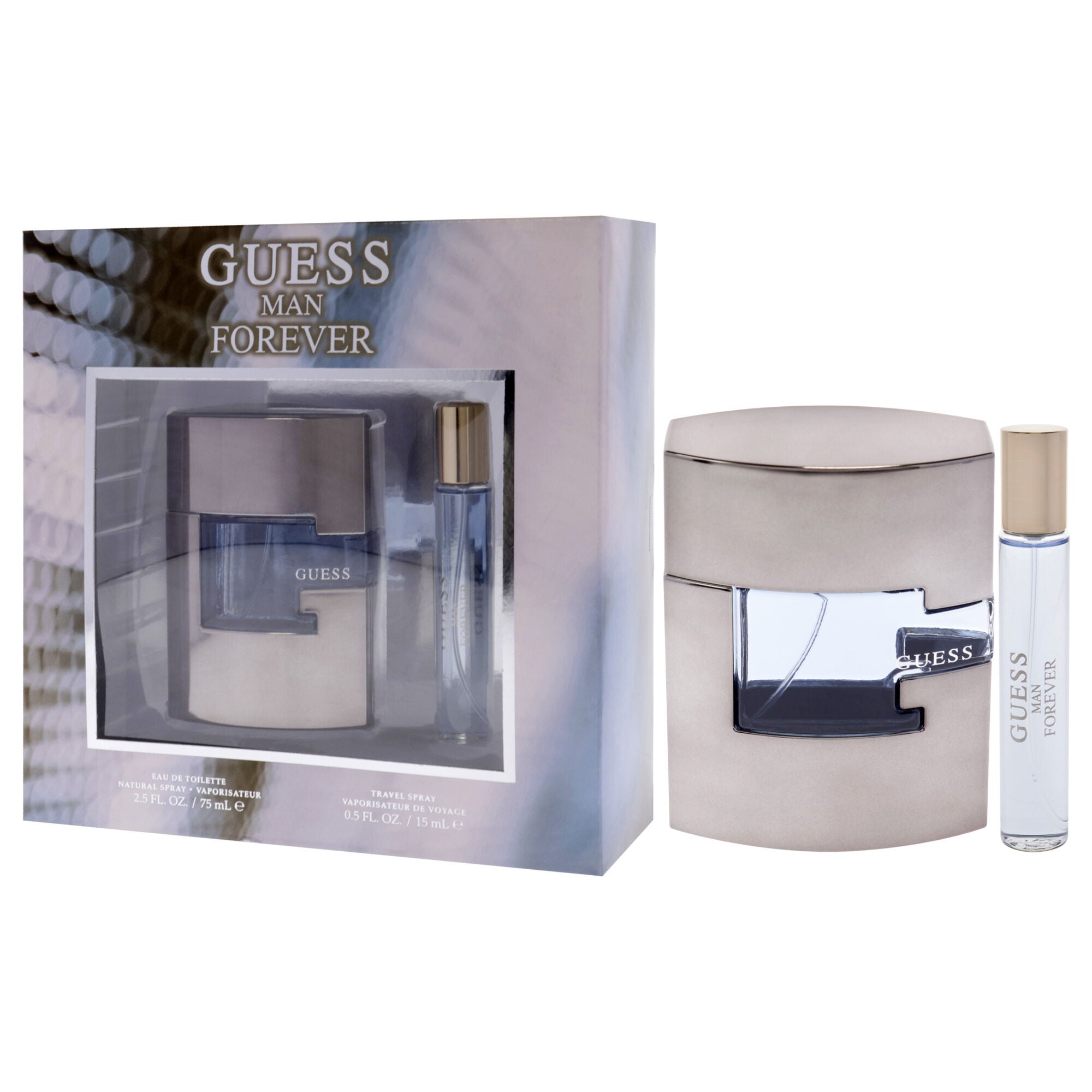 Guess Forever by Guess for Men - 2 Pc Gift Set 2.5oz EDT Spray, 0.5oz EDT Spray, See Description, alternate image number 2