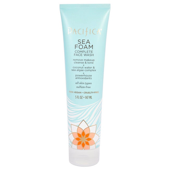 Sea Foam Complete Face Wash by Pacifica for Unisex - 5 oz Cleanser, See Description, hi-res image number 0