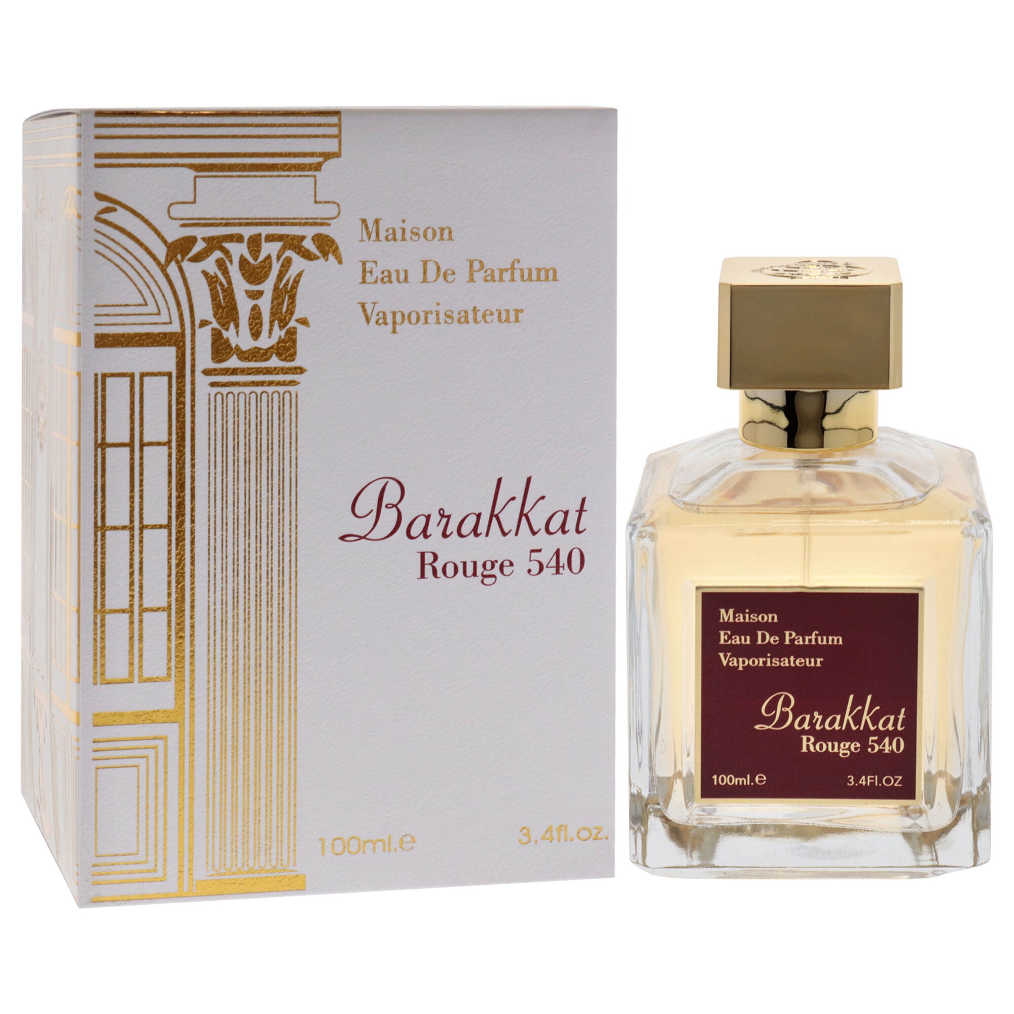 Barakkat Rouge 540 by Maison Alhambra for Women - 3.4 oz EDP Spray, See Description, alternate image number 2
