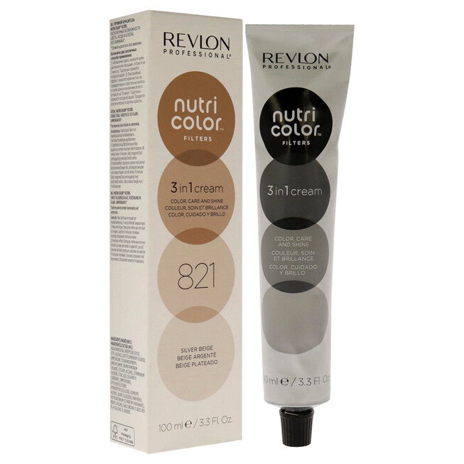Nutri Color Cream - 821 Silver Beige by Revlon for Unisex - 3.3 oz Hair Color, NA, alternate image number null