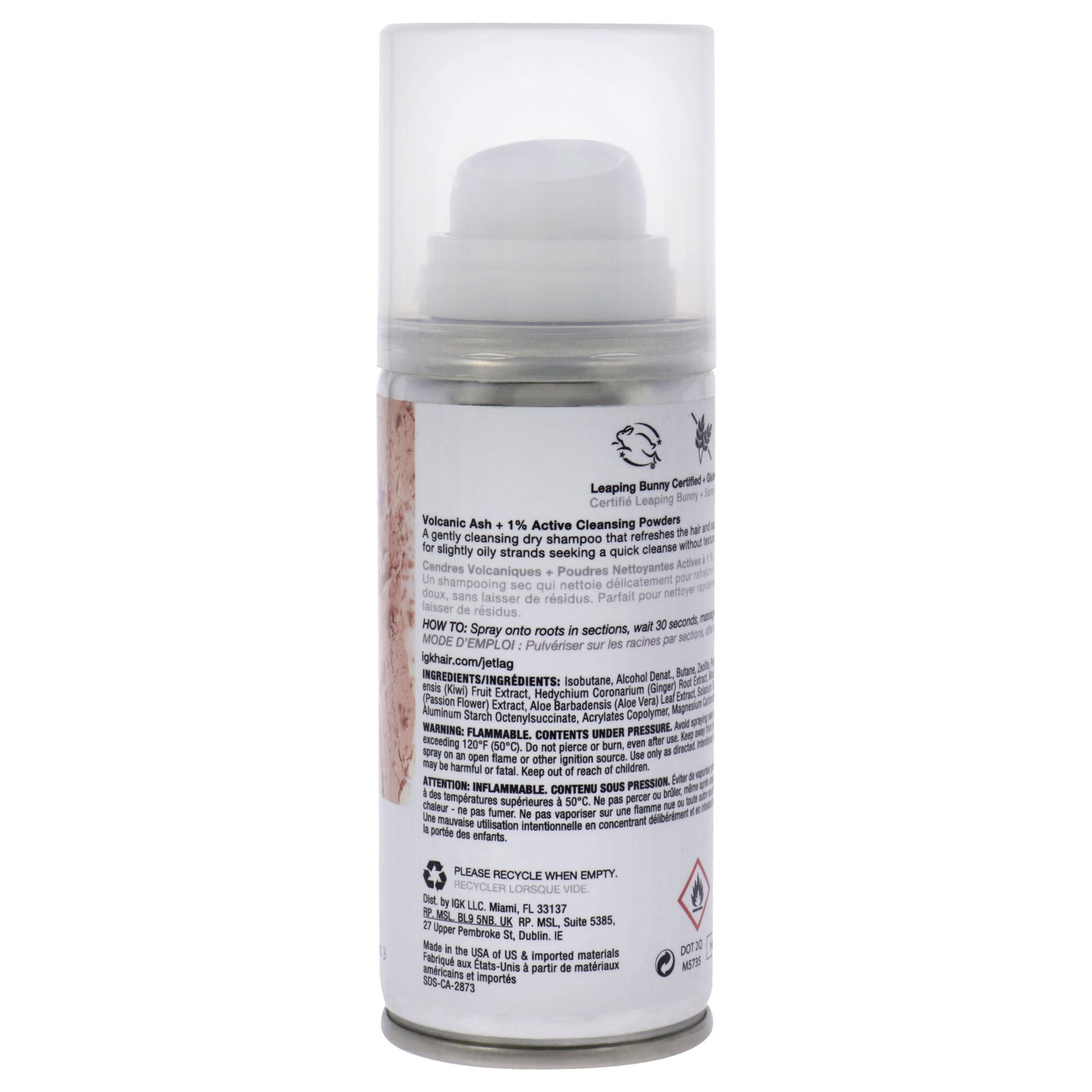 Jet Lag Weightless Dry Shampoo by IGK for Unisex - 2 oz Dry Shampoo, See Description, alternate image number 2