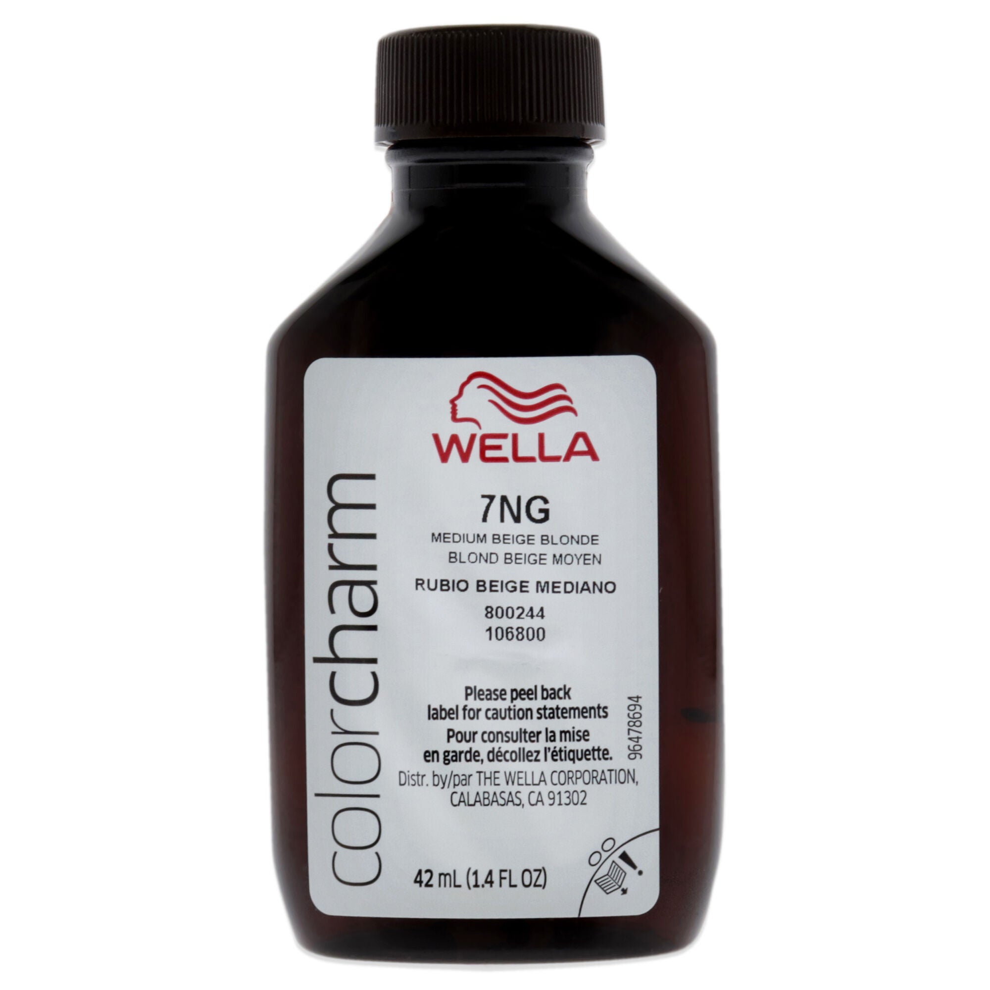 Color Charm Permanent Liquid Hair Color - 7NG Medium Beige Blande by Wella for Unisex - 1.42 oz Hair Color, See Description, alternate image number 1