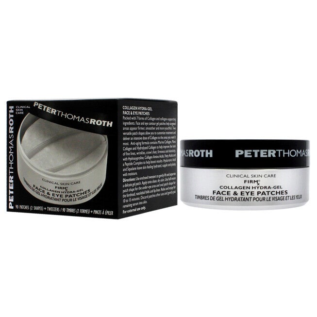 Firmx Collagen Hydragel Face Plus Eye Patches by Peter Thomas Roth for Unisex - 90 Pair Patches, , alternate image number null