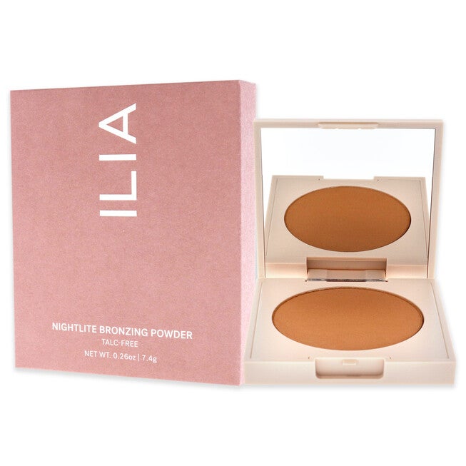 NightLite Bronzing Powder - Novelty by ILIA Beauty for Women - 0.26 oz Bronzer, , alternate image number null
