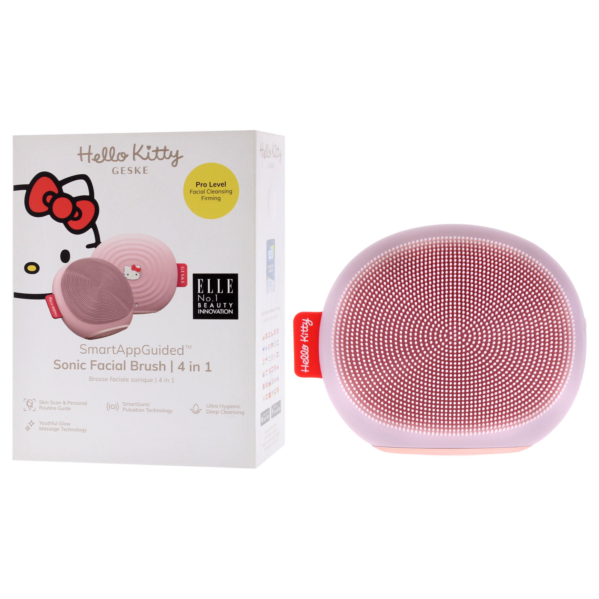 Hello Kitty Sonic Facial Brush 4 in 1 - Pink by Geske for Women - 1 Pc Brush, See Description, alternate image number 1