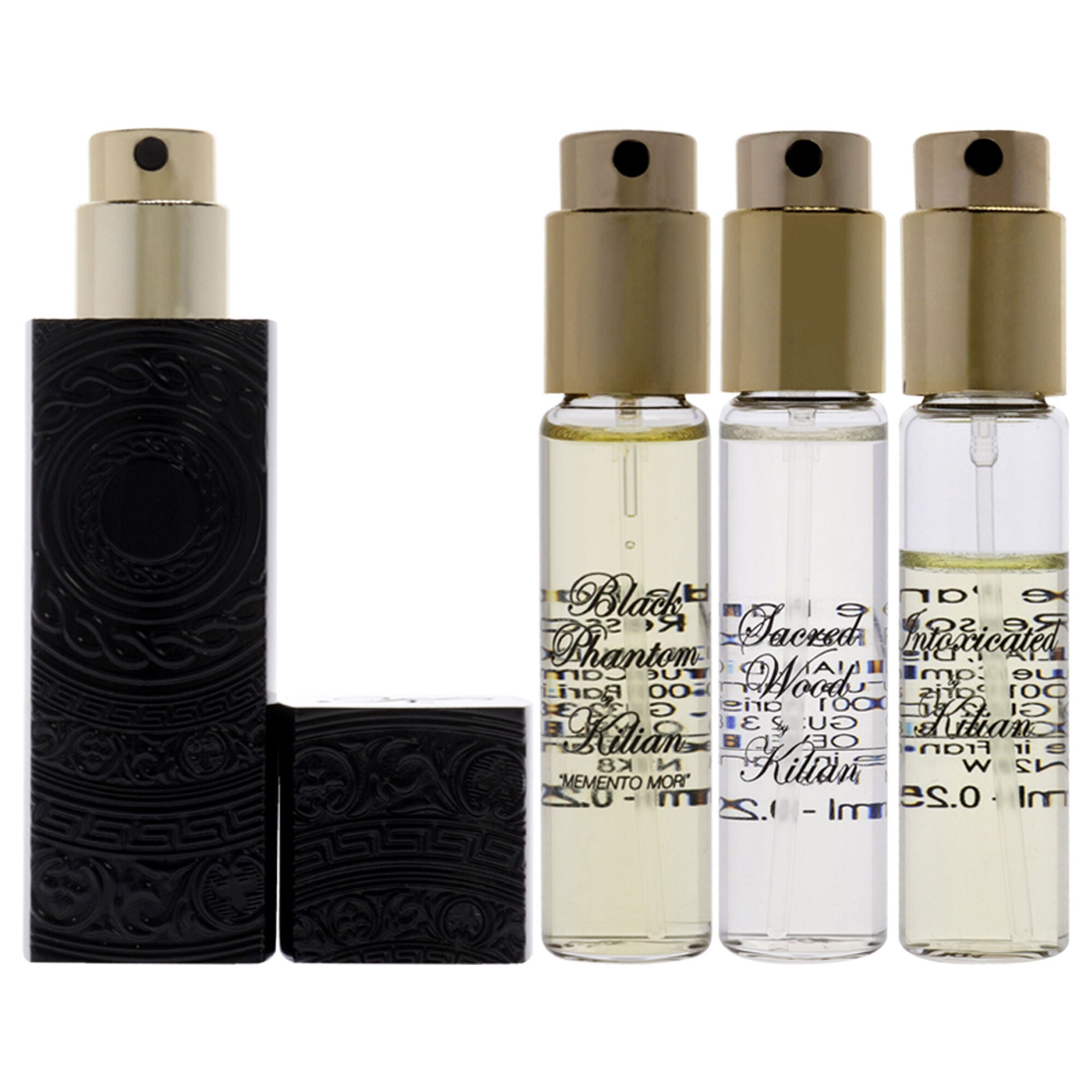 The Woody Cellars Discovery Set by Kilian for Unisex - 5 Pc Mini Gift Set, See Description, alternate image number 4