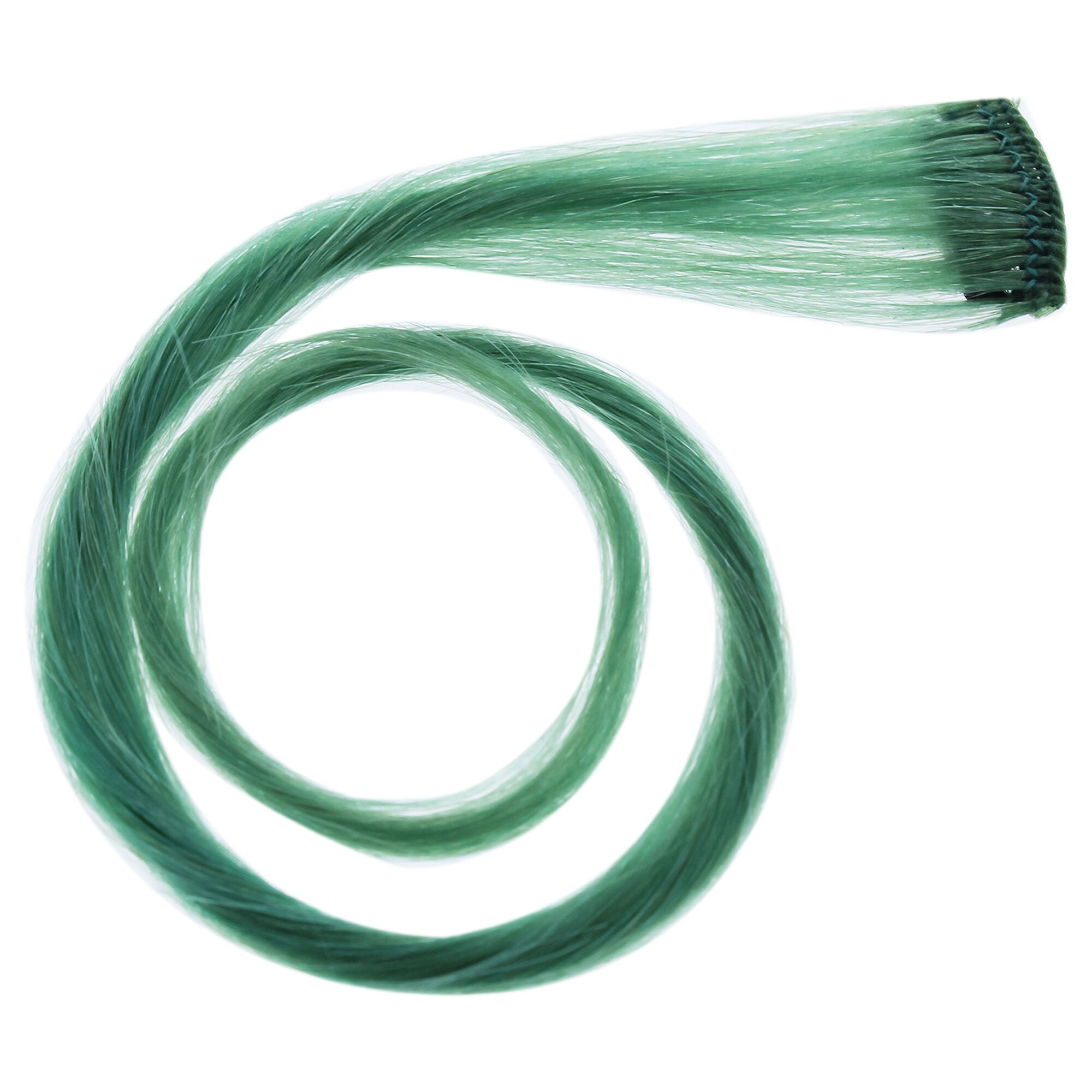Human Hair Color Strip - Teal by Hairdo for Women - 16 Inch Color Strip, See Description, alternate image number 1