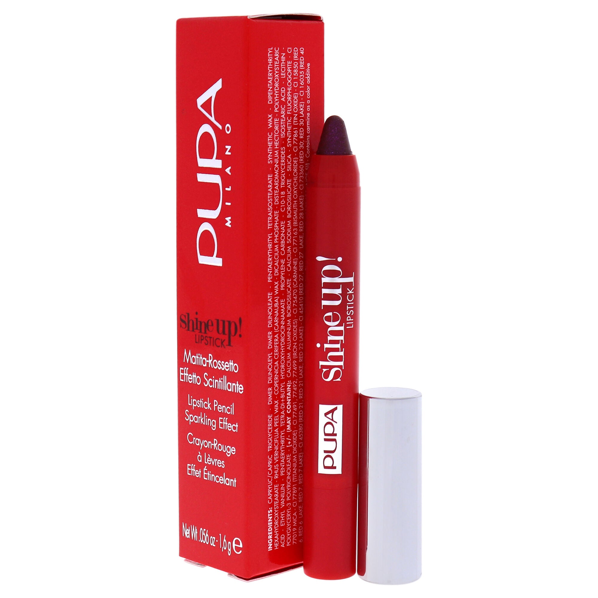 Shine Up! Lipstick - 012 Come Into The Dark Side by Pupa Milano for Women - 0.056 oz Lipstick, , alternate image number 7